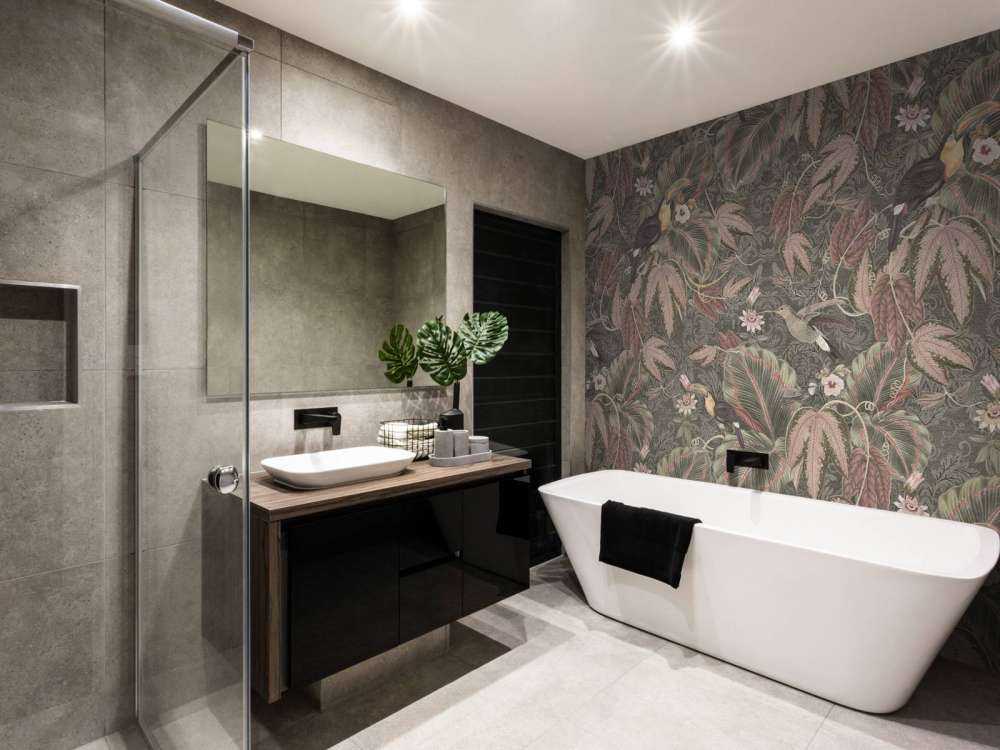 Tropische Jungle vogels & Toekans - vintage groen