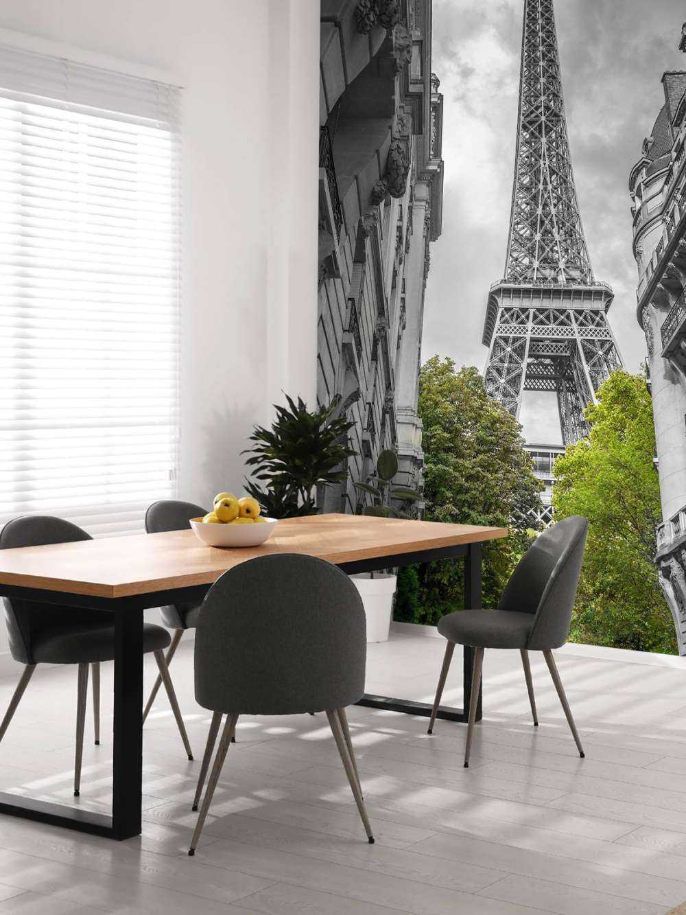 Eiffeltoren zwart-wit