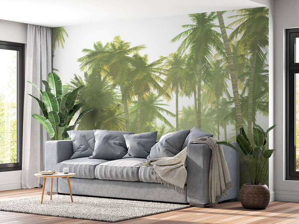 Mistige jungle