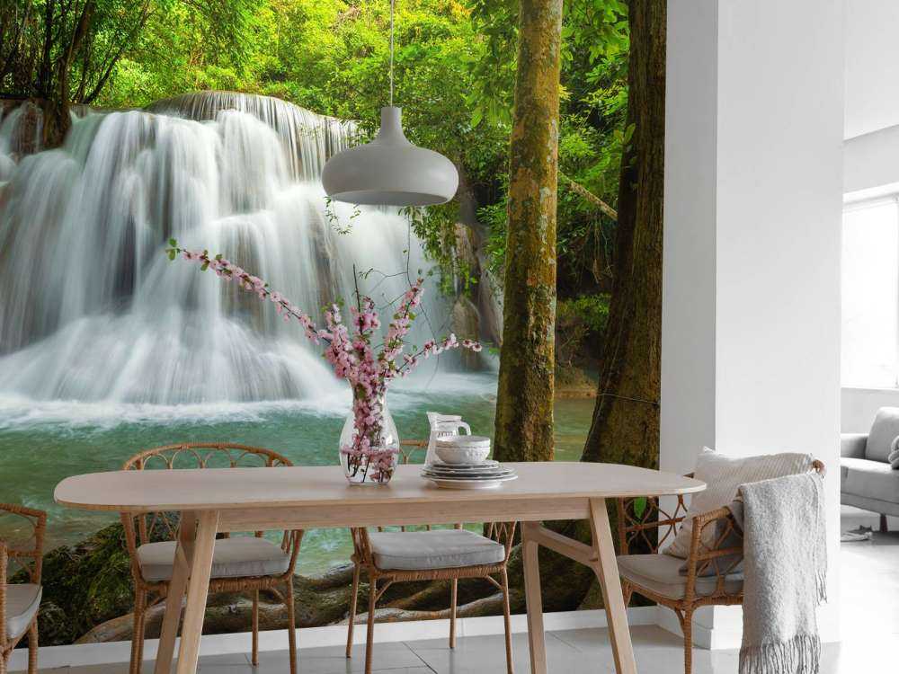 Adembenemende waterval