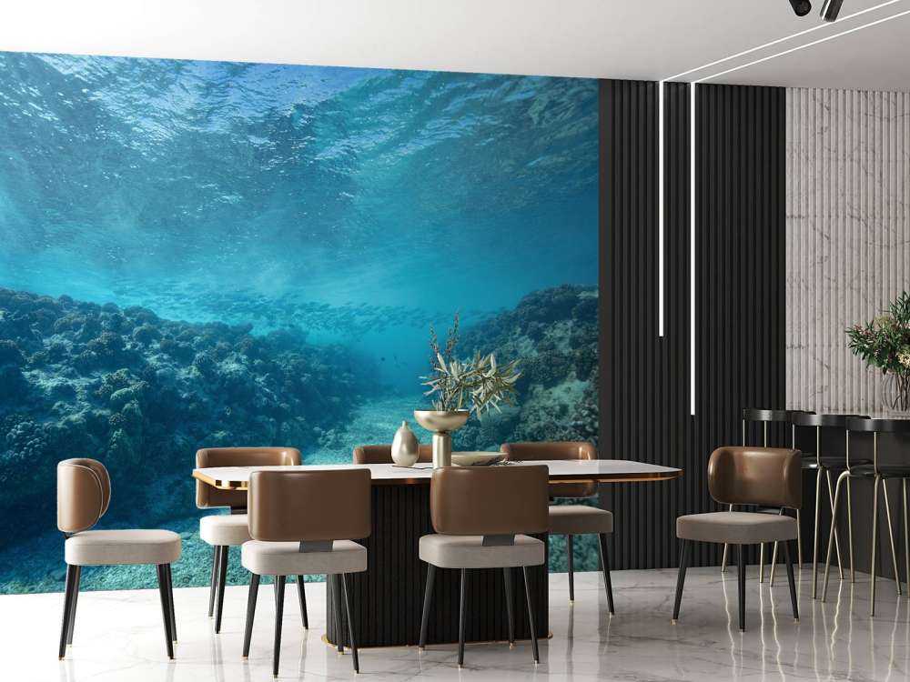 Onderwaterwereld met koraal