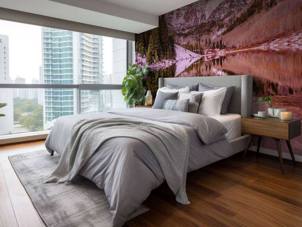 Berglandschap met een rivier