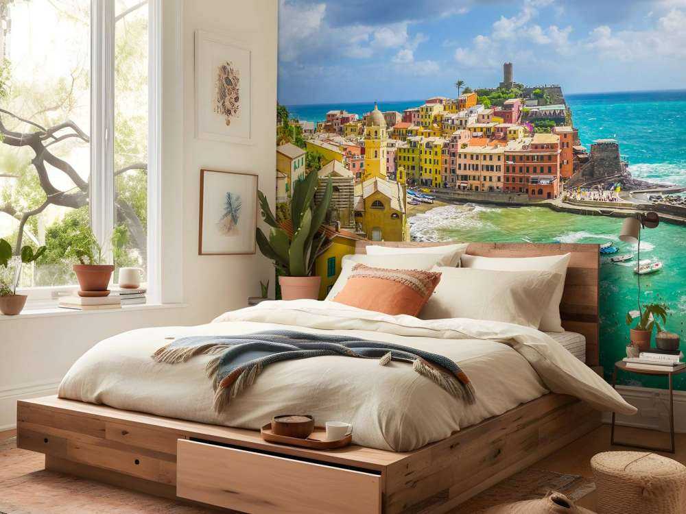 Uitzicht op het dorpje Vernazza