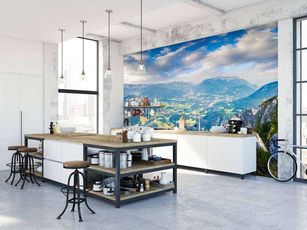 Prachtig berglandschap in de zomer