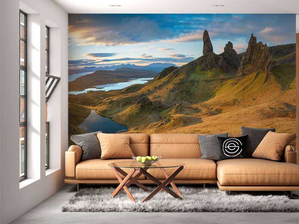 Zonsondergang in Schotland