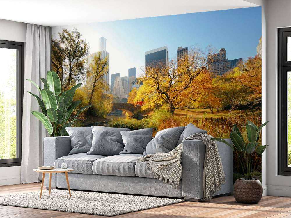 Manhattan Central Park in de herfst