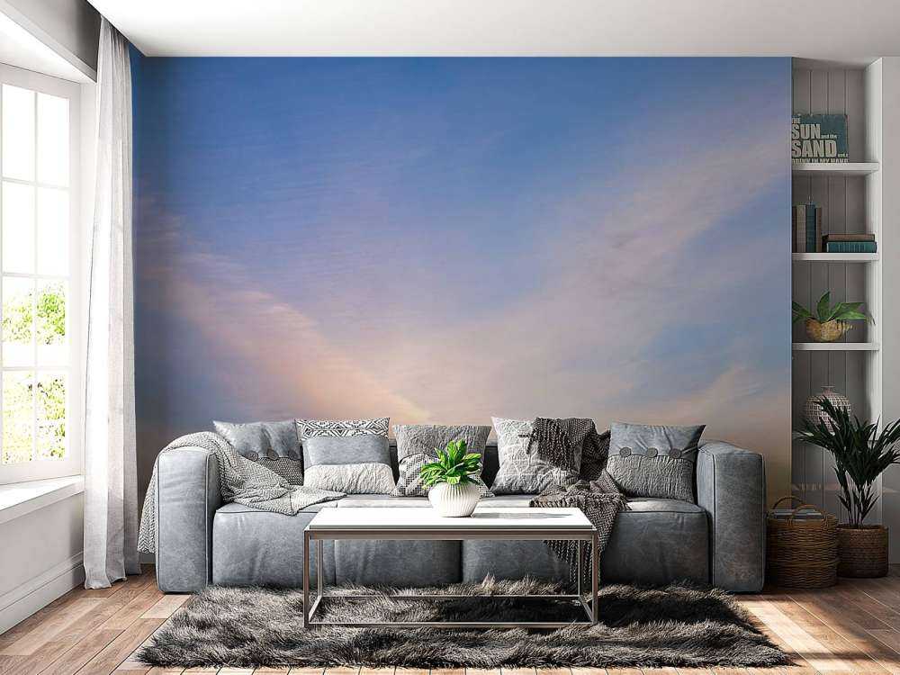 Mooi gekleurde lucht