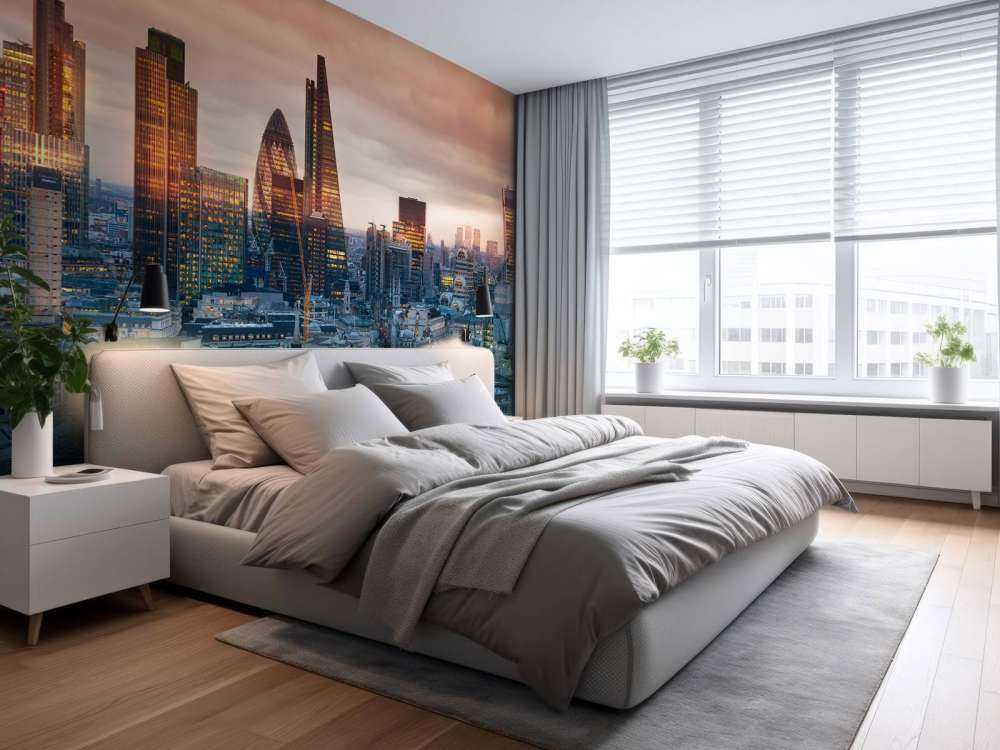 De skyline van Londen