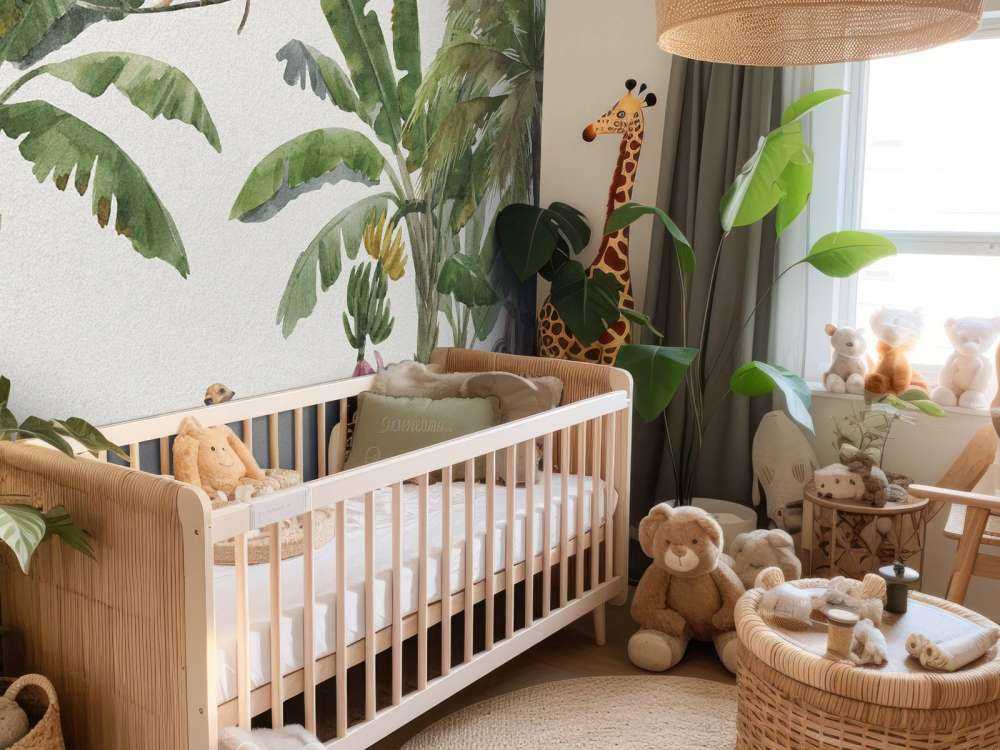 Jungle met kleurrijke dieren