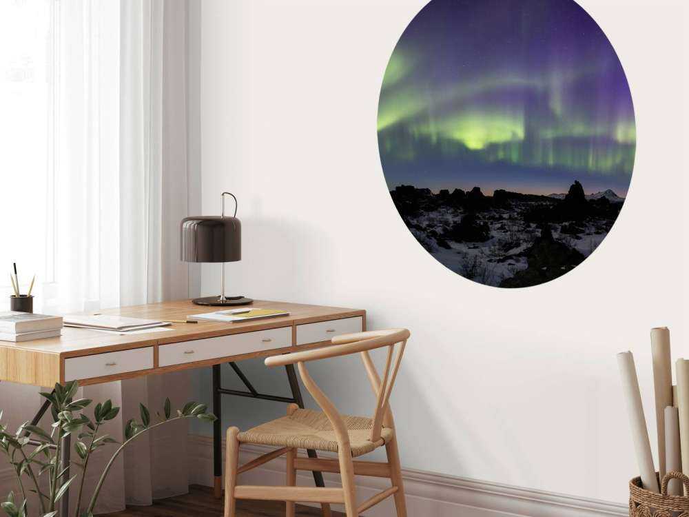 Het prachtige noorderlicht