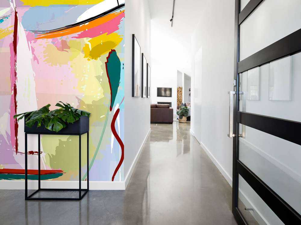 Abstract gezicht van een vrouw