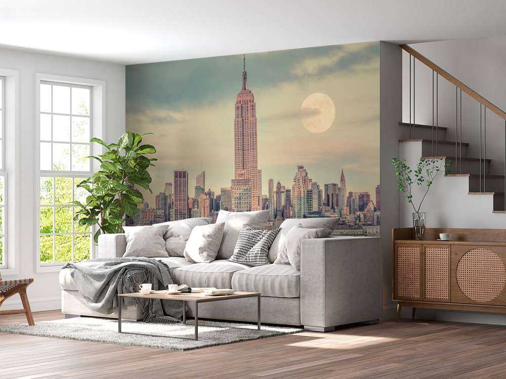 Empire State Building met Manhattan