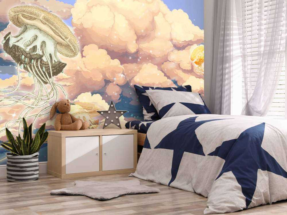 Kwallen in de wolken