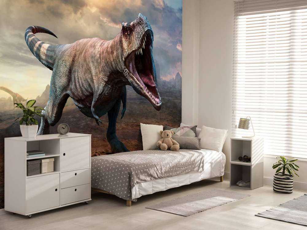 Agressieve Tyrannosaurus Rex