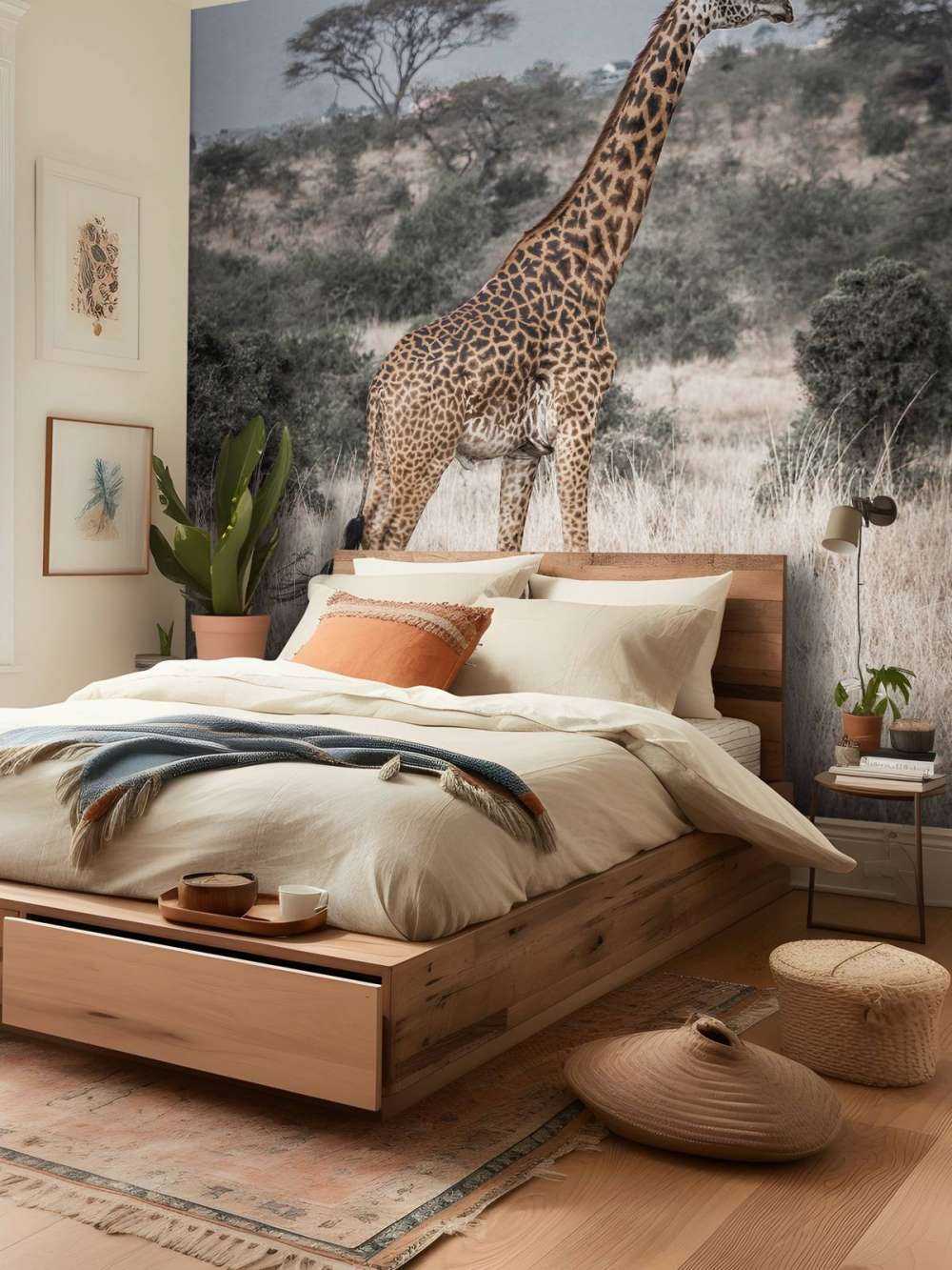 Giraffe portret