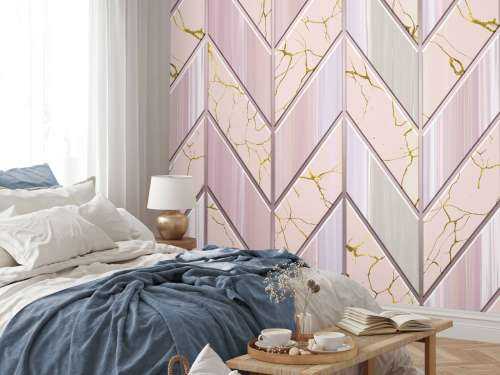 Tegelpatroon roze